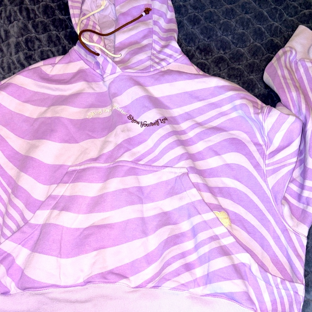 Nike Purple & White Hoodie